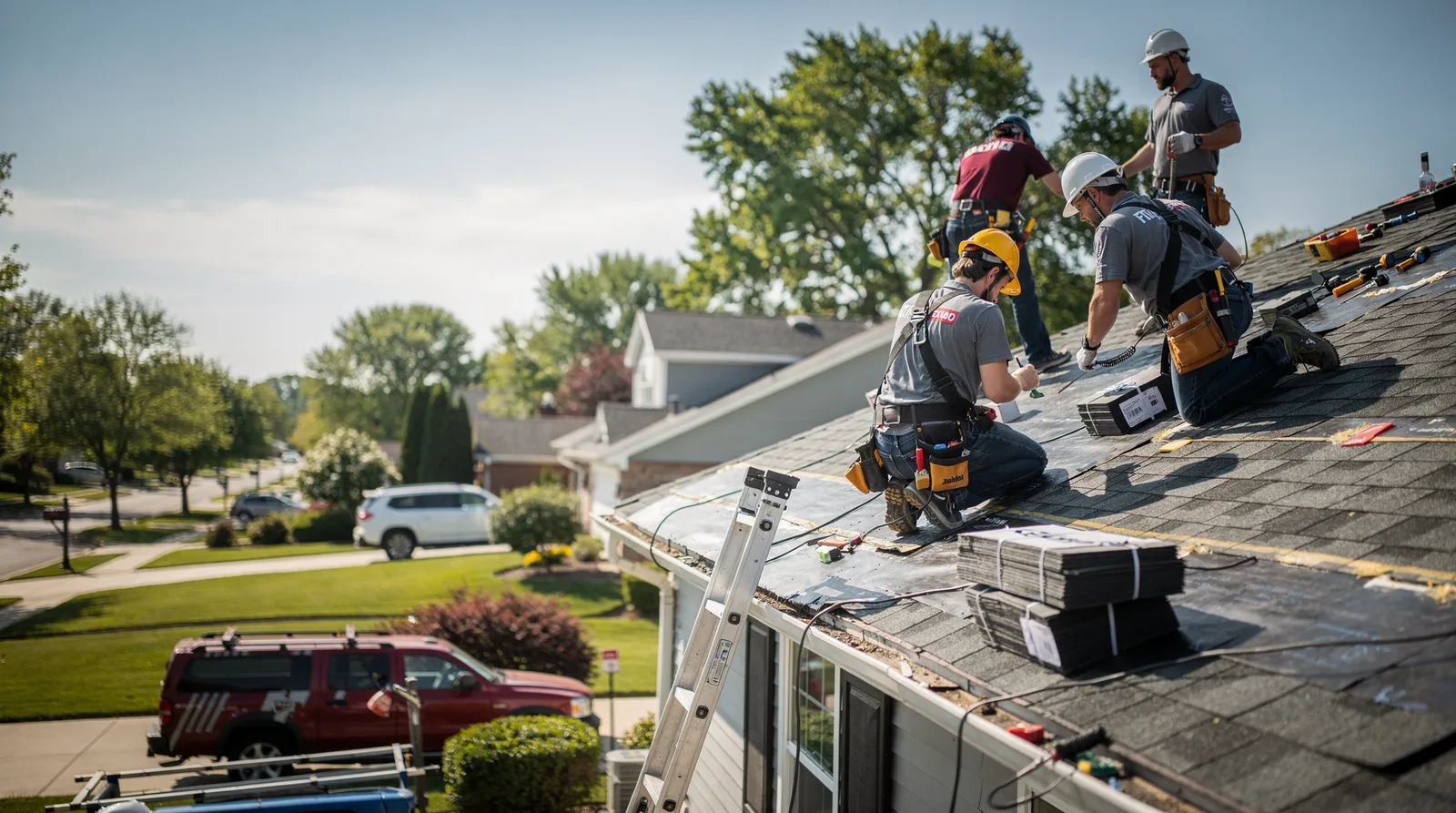 Roof Repair in Lee Center, IL around you